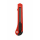 Preview: Schneidemesser Cutter rot/orange mit 18 mm Abbrechklinge