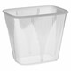 Preview: Rechteckbecher klar 500 ml (PP) 