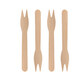 Preview: Snackgabeln aus Holz 12cm 