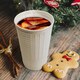 Preview: Thermobecher Glühweinbecher geschäumt 200ml 250ml mit Eichstrich 