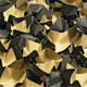 Preview: DECOFILL dekorative Papier-Verpackungschips Polsterchips schwarz 400 Liter