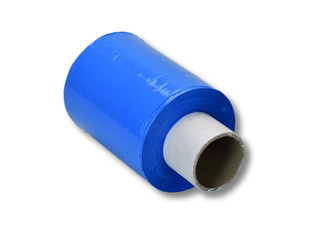 Bündelstretchfolie 100 mm 23my DUNKELBLAU Kernlänge 140 mm 150m