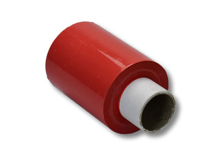 Bündelstretchfolie 100 mm 23my ROT Kernlänge 140 mm 150m