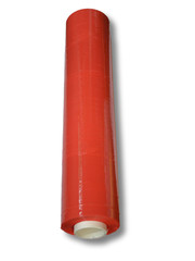Handstretchfolie 500mm 23my 260 meter Länge rot