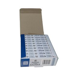 Preview: Heftklammern silber verzinkt N10 (20 packs je 100) = 2000