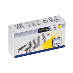 Heftklammern silber verzinkt 24/6 (10 packs je 100) = 1000