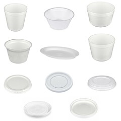 EPS Thermoteller Thermoschale Suppenteller Suppenschale Deckel Größe wählbar