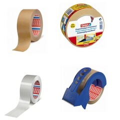 (€ 0,06/m-€ 0,64/m) TESA Spezialklebebänder doppelseitig Papier Filament Auswahl