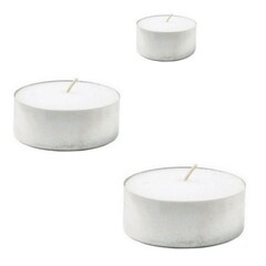 Teelichter Kerze Ø 39x15  Ø 39x23 JUMBO Ø 58x22 mm  4-10 Brenndauer Std Auswahl