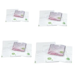 Flachbeutel 250-800mm 50my 100% recyceltem LDPE 4 Größen Auswahl