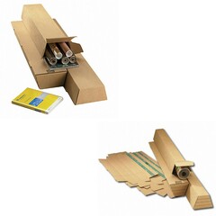 TRAPEZ Versandverpackung für gerollte Güter Poster SK-Verschluss für DIN A 0 1 2