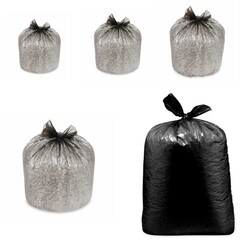 Mülleimerbeutel Müllbeutel Müllsäcke 18 30 60 70 120 Liter schwarz Auswahl