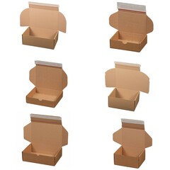 Versandkarton Selbstklebeverschluss Aufreissfaden braun 140-460 mm Auswahl