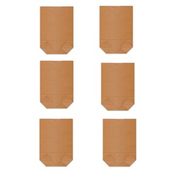 Kreuzbodenbeutel Kraftpapier FSC Mix 6 Größen Lebensmittel 0,5 - 10 kg