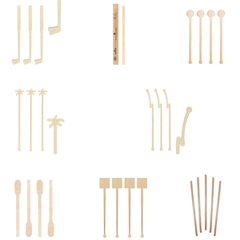 Rührstäbchen Kaffeerührer Kaffeelöffel Coffee to go Einweg