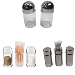 Menagen Salzstreuer Pfefferstreuer Zahnstocher Restaurant Tischaufsteller