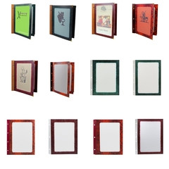 Speisekarten Folienkarten Ersatzfolien Tageskarten Cocktailkarten Dessert