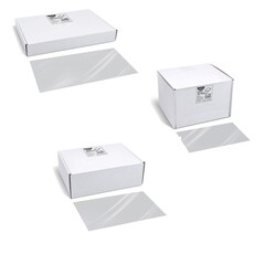 Zuschnitte PP transparent klar 3 Größen Konditorei Metzgerei Torten Aufschnitt