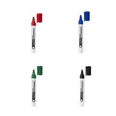 Whiteboard Marker 1-5mm grün blau rot schwarz Rundspitze 10 Stk.
