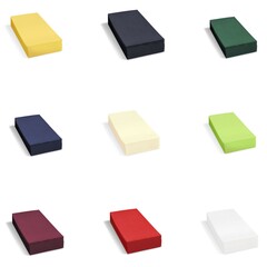 Einweg Servietten Zellstoff 33 x 33 cm 1/8 Kopffalz 2-lagig 9 Farben Auswahl