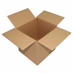 VEPATIM Faltkarton 200x200x(100)-200mm mit variabler Höhe 1-wellig Dickwelle