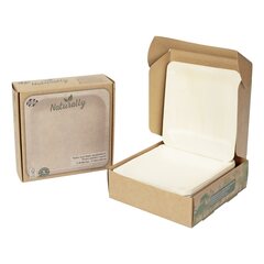 Preview: VEPATIM 125 Holzteller Einwegteller aus Pappelholz quadratisch 14.5x14.5cm FSC®