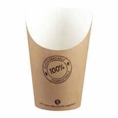 VEPATIM 50 Pommes Boxen Snackboxen aus Karton 11cm