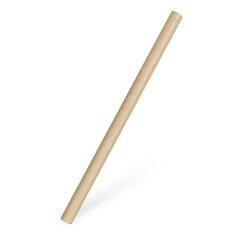 Papiertrinkhalme JUMBO kraft braun 150 mm Ø 8 mm 