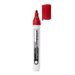 1x Whiteboard Marker 1-5mm Rundspitze rot 10 Stk.