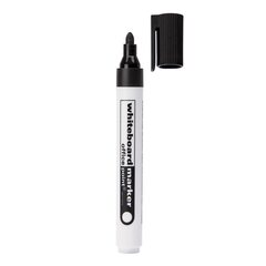 Whiteboard Marker 1-5mm Rundspitze schwarz 10 Stk.