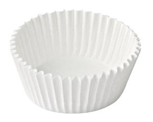 Gebäckkapseln weiß Ø 26 x 16 mm 