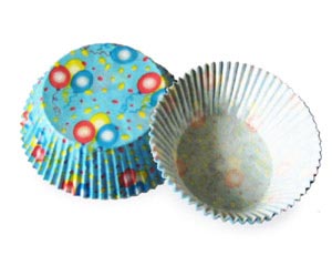 Muffinkapseln Gebäckkapseln Luftballons Ø 50 x 30 mm 