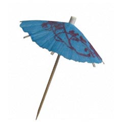 Eisschirmchen Eisschirme Eisdekoration 100 mm 