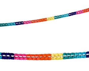 Papier-Girlande mutlicolor 2,7 m x 8 cm 