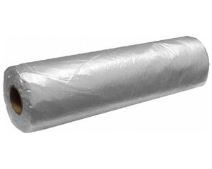 Preview: Knotenbeutel 5 kg HDPE transparent 480 x 218 mm gerollt extra stark 