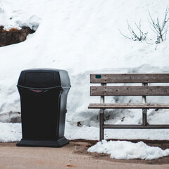 Preview: Mülleimerbeutel Müllbeutel mit Zugband 120 Liter 'XL' 70 x 100 cm weiß 
