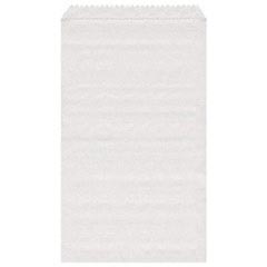 Papierflachbeutel weiß 8 x 11 cm 