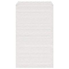 Papierflachbeutel weiß 9 x 14 cm 