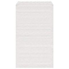 Papierflachbeutel weiß 11 x 17 cm 