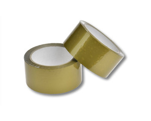 Klebeband Packband PP Acrylatkleber geräuscharm 50mm/66m gold
