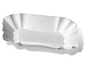 250x Pappschalen eckig  9 x 14 x 3cm KU 51 fettdicht