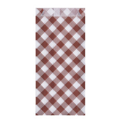 Hot dog Beutel KARO 9+2,5 x 20 cm mit Seitenfalten 