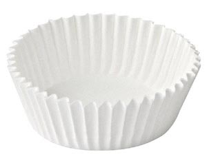 Gebäckkapseln weiß Ø 70 x 20 mm 