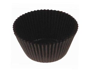 Gebäckkapseln braun Ø 24 x 18 mm 