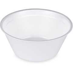 Thermobehälter rund aus EPS weiß 500 ml Ø 14 cm 