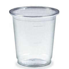 Trinkbecher Medizinbecher Schnapsbecher glasklar PET 2 cl / 4 cl 