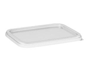 Deckel klar für PP Rechteckschalen der 775xx-er Serie 