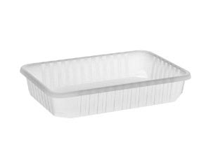 Rechteckschalen klar 500 ml (PP) 