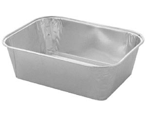 Aluschale eckig 550 ml 149 x 109 x 45 mm 