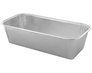 Aluschale eckig 1090 ml 232 x 108 x 60 mm 